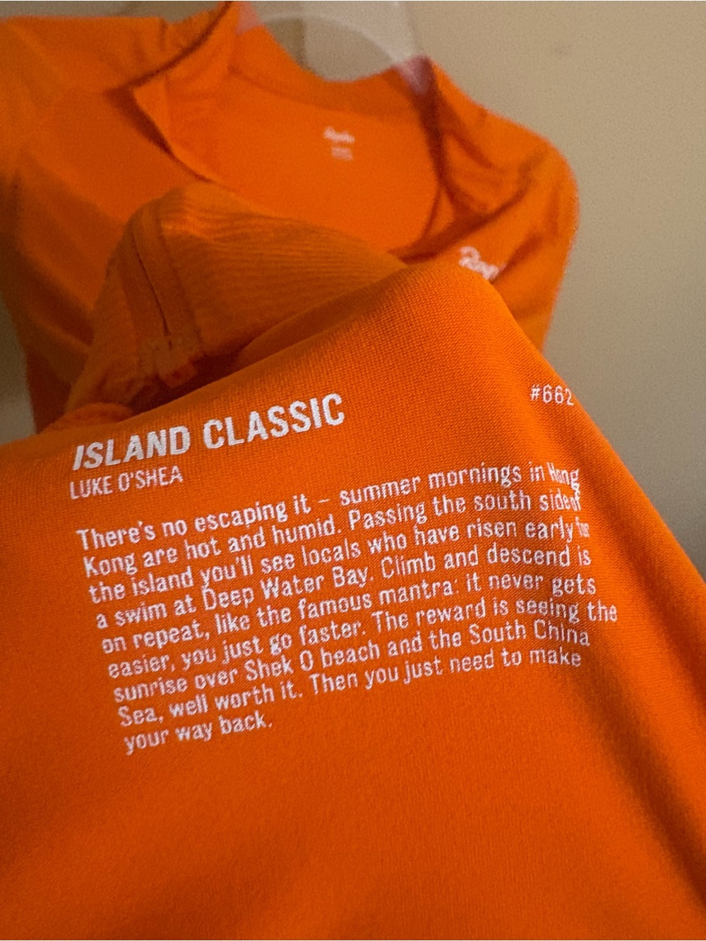 Rapha Island Classic Core Lightweight Jersey in Orange - Picture 5 of 6